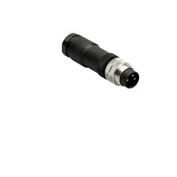 TURCK CIRCULAR CONNECTOR&lt;BR&gt;2 PIN M16 MALE STR FW PG11 CG 600VAC/DC