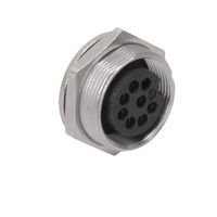 TURCK CIRCULAR CONNECTOR&lt;BR&gt;12 PIN M16 FEMALE STR FB SC M18 THR 125VAC/DC