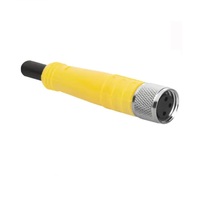 TURCK CORDSET&lt;BR&gt;3 PIN M8 FEMALE STR 10M TPU BK HI-FLEX 24AWG 125VAC/DC