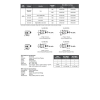 VAC-029-3401 MENCOM SOLENOID VALVE ADAPTER<BR>FORM A IND 2+G/4 PIN M12 MALE FW10 LED/DIODE, 50VDC