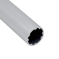 MODULAR SOLUTION D28 EXTRUDED PROFILE<BR>28MM OD SMOOTH FRAME WITH INTERNAL MOUNT 4M LONG