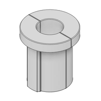 32D-28F-0 MODULAR SOLUTION D28 FOOT<BR>FOOT CONNECTION FOR M10 STUD