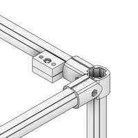 41D-103-0 MODULAR SOLUTION D28 CONNECTOR<BR>CONNECTOR BASE RIDGE MOUNT