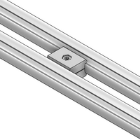 41D-106-0 MODULAR SOLUTION D28 CONNECTOR<BR>DUAL CONNECTOR RIDGE TO RIDGE