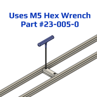 41D-103-0 MODULAR SOLUTION D28 CONNECTOR<BR>CONNECTOR BASE RIDGE MOUNT