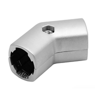 41D-127-0 MODULAR SOLUTION D28 CONNECTOR<BR>135 DEGREE CONNECTOR OUTER END CONNECTION