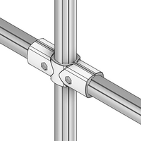 41D-151-0 MODULAR SOLUTION D28 CONNECTOR<BR>CONNECTOR SHAFT TO DUAL END INLINE