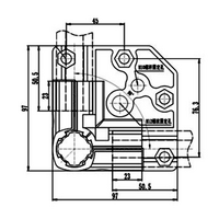 41D-154-0 MODULAR SOLUTION D28 CONNECTOR<BR>FUNCTIONAL CONNECTOR