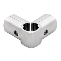 MODULAR SOLUTION D28 CONNECTOR<BR>CONNECTOR SHAFT TO DUAL END 90 DEGREE