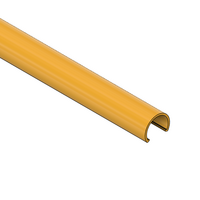 61D-010-2 MODULAR SOLUTION D28 CLIP ON PART<BR>PLASTIC D28 YELLOW PIPE COVER