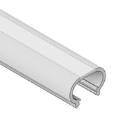 MODULAR SOLUTION D28 CLIP ON PART&lt;BR&gt;PLASTIC D28 CONDUIT