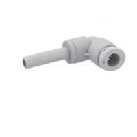 2121306060 NUMATICS/AVENTICS PLASTIC PUSH-IN FITTING<BR>6MM TUBE X 6MM PLUG-IN ELBOW (OVAL)