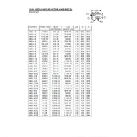 2406-16-12 AIR-WAY STEEL FITTING<BR>3/4" 37DEG JIC MALE X 1" 37DEG JIC FEMALE BUSHING