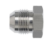 AIR-WAY STEEL FITTING&lt;BR&gt;5/16&quot; 37DEG JIC MALE HEX HEAD PLUG