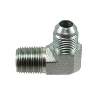 AIR-WAY STEEL FITTING&lt;BR&gt;1/8&quot; NPT MALE X 1/4&quot; 37DEG JIC MALE ELBOW