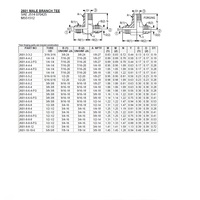 2601-08-08-06 AIR-WAY STEEL FITTING<BR>3/8" NPT MALE X 1/2" 37DEG JIC MALE TEE