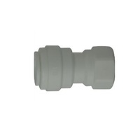 ANDERSON PLASTIC PUSH-IN FITTING&lt;BR&gt;3/8&quot; TUBE X 1/8&quot; NPT FEMALE
