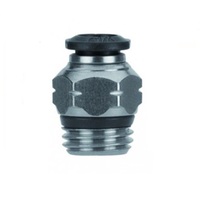 AIGNEP PLASTIC PUSH-IN FITTING&lt;BR&gt;12MM TUBE X 1/2&quot; G