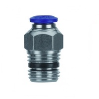 AIGNEP PLASTIC PUSH-IN FITTING&lt;BR&gt;5/32&quot; TUBE X 1/4&quot; NPT MALE