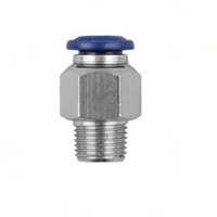 AIGNEP NP BRASS PUSH-IN FITTING<BR>1/8