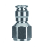 AIGNEP NP BRASS PUSH-IN FITTING&lt;BR&gt;10MM TUBE X 1/2&quot; G FEMALE