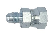 9020-10-08 ADAPT-ALL STEEL FITTING<BR>5/8" JIC MALE X 1/2" JIC FEMALE SWIVEL HEX