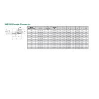 INB105-104-021 NUMATICS/AVENTICS NP BRASS PUSH-IN FITTING<BR>1/4" TUBE X 1/4" NPT FEMALE