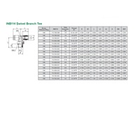 INB114-102-021 NUMATICS/AVENTICS NP BRASS PUSH-IN FITTING<BR>1/2" TUBE X 1/4" NPT MALE SWIVEL BRANCH TEE