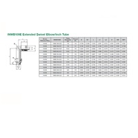 INWB109E-104-022 NUMATICS/AVENTICS NP BRASS PUSH-IN FITTING<BR>1/4" TUBE X 3/8" UNIV MALE SWIVEL EXT ELBOW