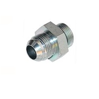 MBP6400-8-4-O-RR AIR-WAY STEEL FITTING<BR>1/4" G MALE X 1/2" 37DEG JIC MALE HEX NIPPLE W/O'RING