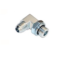 AIR-WAY STEEL FITTING&lt;BR&gt;1/4&quot; G MALE X 1/4&quot; 37DEG JIC MALE ELBOW
