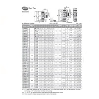 PD5/16-01 PISCO PLASTIC PUSH-IN FITTING<BR>5/16" TUBE X 1/8" BSPT MALE RUN TEE