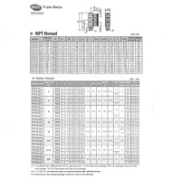 PHT1/2-N4U PISCO PLASTIC PUSH-IN FITTING<BR>1/2" TUBE X 1/2" NPT MALE TRIPLE UNIVERSAL ELBOW