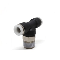 PB5/16-02 PISCO PLASTIC PUSH-IN FITTING<BR>5/16" TUBE X 1/4" BSPT MALE BRANCH TEE