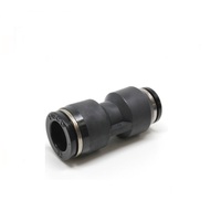 PISCO PLASTIC PUSH-IN FITTING&lt;BR&gt;1/4&quot; TUBE X 4MM TUBE UNION REDUCER