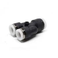 PW1/4-5/32 PISCO PLASTIC PUSH-IN FITTING<BR>1/4" TUBE X 5/32" TUBE(2) UNION "Y"
