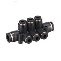 PISCO PLASTIC MANIFOLD PUSH-IN FITTING&lt;BR&gt;10MM TUBE(2) X 6MM TUBE(6) DBL TRIPLE UNION BRANCH