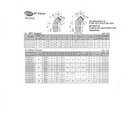 PLH1/4-N1U PISCO PLASTIC PUSH-IN FITTING<BR>1/4" TUBE X 1/8" NPT MALE 45DEG ELBOW