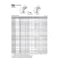 PLL12-04 PISCO PLASTIC PUSH-IN FITTING<BR>12MM TUBE X 1/2" BSPT MALE EXT ELBOW