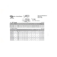 POL1/4-N2U PISCO PLASTIC PUSH-IN FITTING<BR>1/4" TUBE X 1/4" NPT MALE UNIVERSAL ELBOW (INNER HEX)