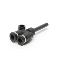 PISCO PLASTIC PUSH-IN FITTING&lt;BR&gt;10MM PLUG-IN X 10MM TUBE &quot;Y&quot;
