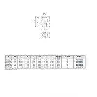 R432000332 NUMATICS/AVENTICS PLASTIC PUSH-IN FITTING<BR>5/32" TUBE X 10/32" UNF MALE (INNER HEX) (OVAL)