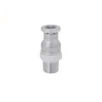 PISCO STAINLESS STEEL PUSH-IN FITTING&lt;BR&gt;6MM TUBE X 1/8&quot; BSPT MALE