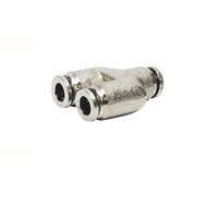 INB131-108-000 NUMATICS/AVENTICS NP BRASS PUSH-IN FITTING<BR>1/8" TUBE UNION "Y"