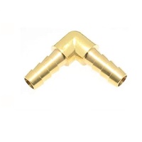 MEM-CO BRASS FITTING&lt;BR&gt;.078&quot; BARB UNION ELBOW