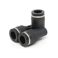 PISCO PLASTIC PUSH-IN FITTING&lt;BR&gt;10MM TUBE UNION BRANCH ELBOW