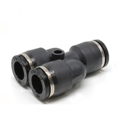 PISCO PLASTIC PUSH-IN FITTING&lt;BR&gt;10MM TUBE UNION &quot;Y&quot;