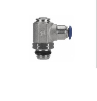 AIGNEP NP BRASS FLOW CONTROL&lt;BR&gt;6MM TUBE X 1/8&quot; UNIV MALE METER OUT, SCREW ADJ