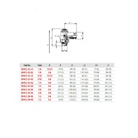 89953-08-08 AIGNEP NP BRASS FLOW CONTROL<BR>1/2" TUBE X 1/2" UNIV MALE METER OUT, SCREW ADJ