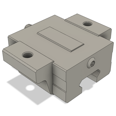 AIRTAC LOW PROFILE RAIL BEARING&lt;br&gt;LSD 15MM SERIES, HIGH ACCURACY WITH LIGHT PRELOAD (B), TOP MOUNTING FLANGE - SHORT BODY